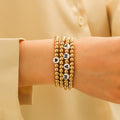CCB Beaded Elastic Bracelet