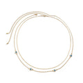 Sexy Bohemian Style Colorful Blue Eyes Waist Chain