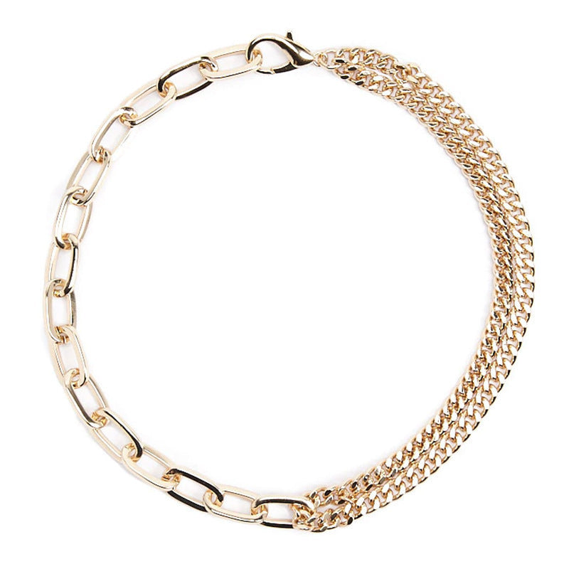 Lady Chunky Cuban Choker Chain Necklace