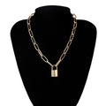 Popular Lock Chain Necklace