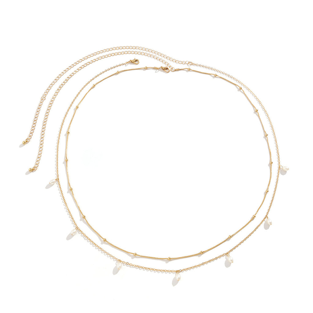 Sexy Tassels Belly Chain Pearl Shell Waist Chain
