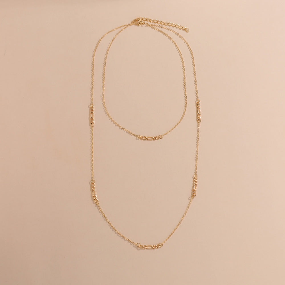 Classic Cable Chain Thin Ladies Necklace