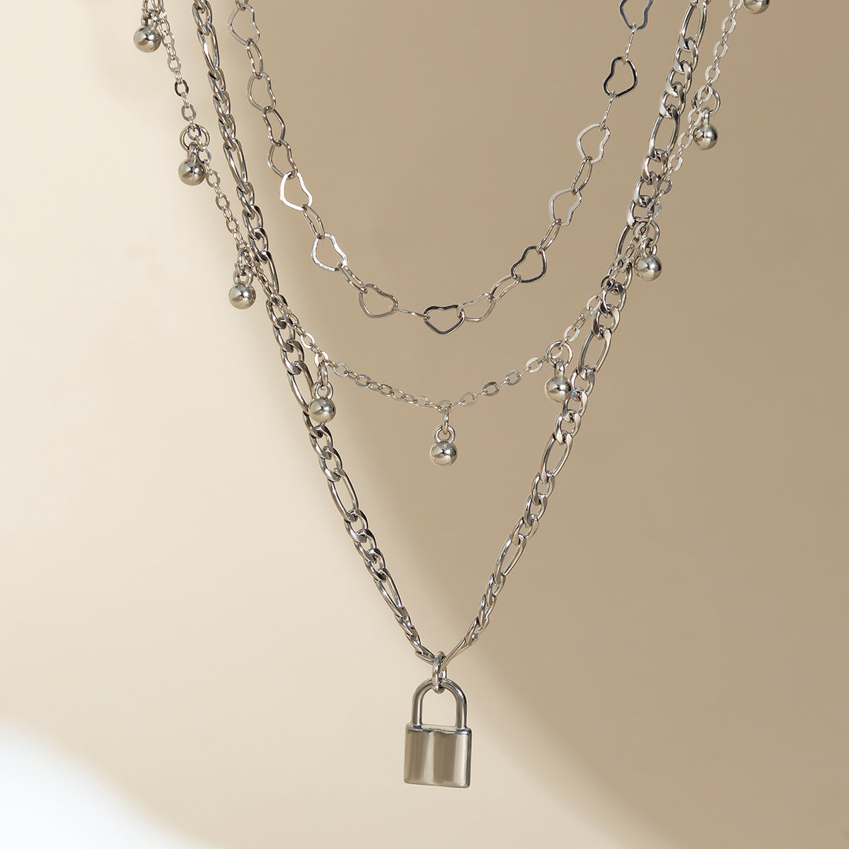 Link Chain Layered Necklace