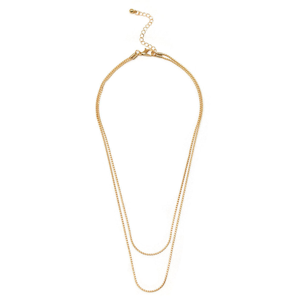 Multi-Layer Link Snake Bone Choker Necklace for Women