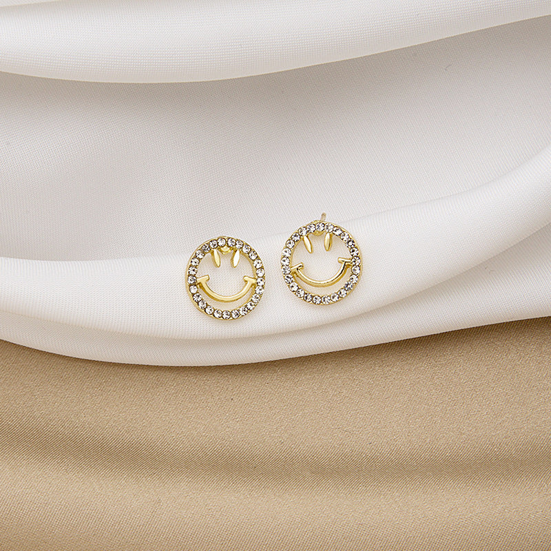Simple Smiley Face Earrings