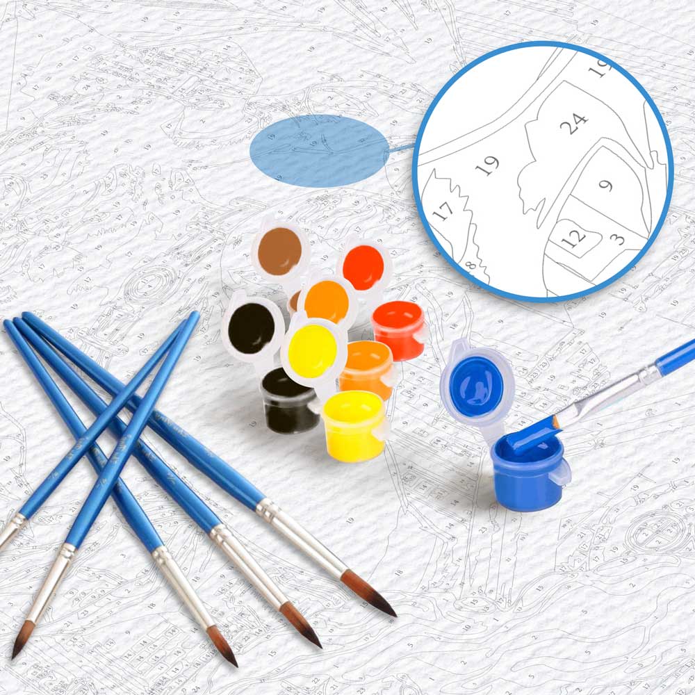 Fragile Like A Bomb - Paint By Numbers Kit
