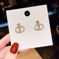 Stone Star Earrings