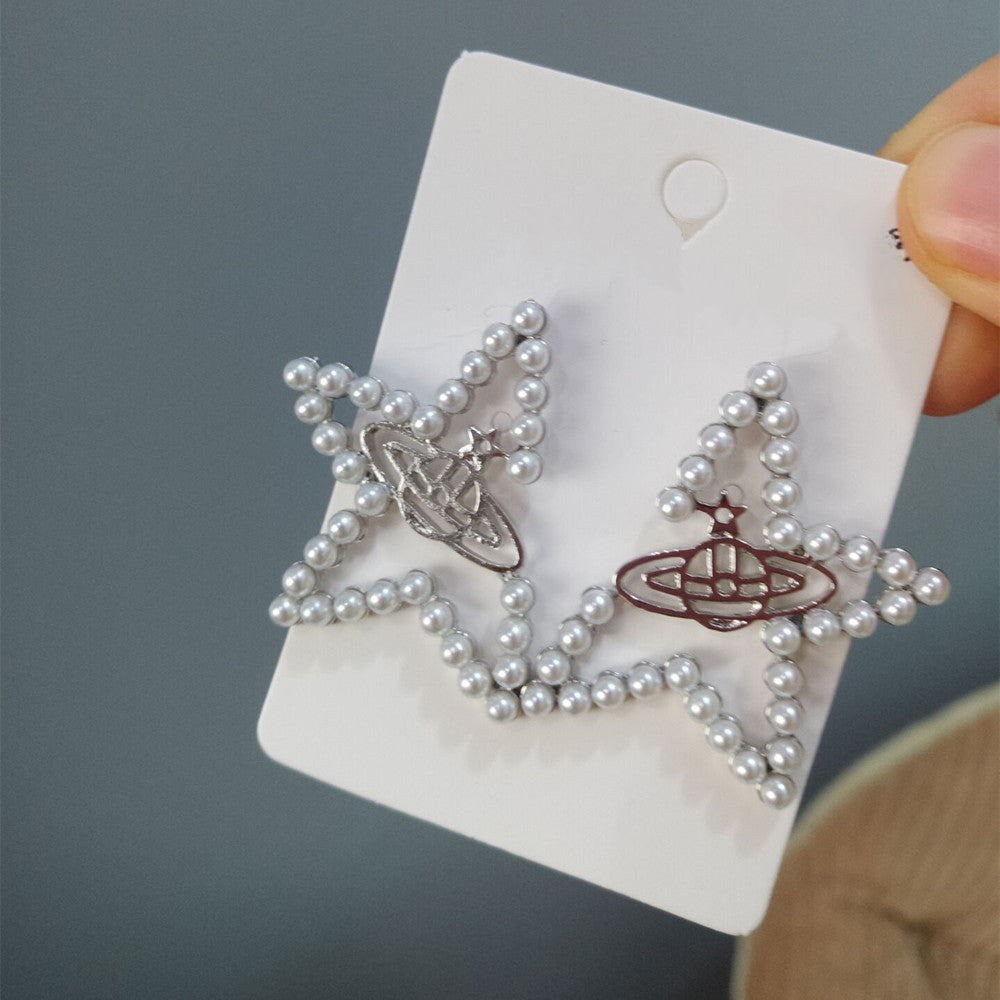 Star Pearl Earring